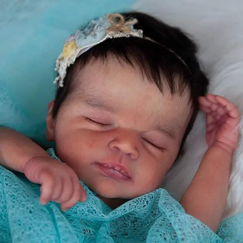 Unpainted 20 Inch Closed Eyes Reborn-Coco Doll Kit