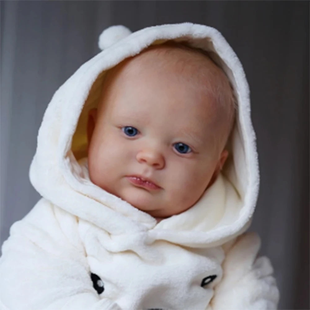 23 inch Unpainted Joseph Cute Reborn Doll Kit