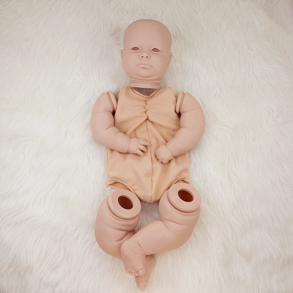 23 inch Unpainted Joseph Cute Reborn Doll Kit