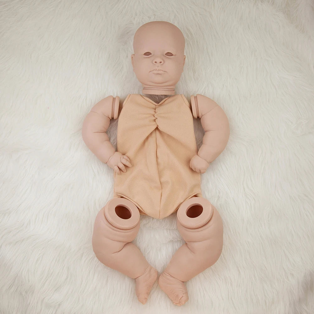 23 inch Unpainted Joseph Cute Reborn Doll Kit