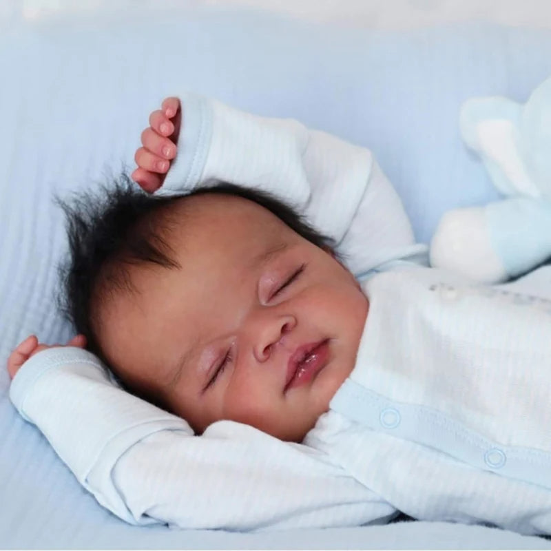 Unpainted 20 Inch Closed Eyes Reborn-Coco Doll Kit