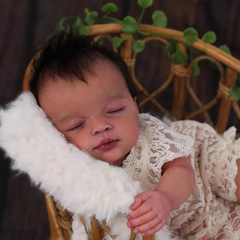 Unpainted 20 Inch Closed Eyes Reborn-Coco Doll Kit