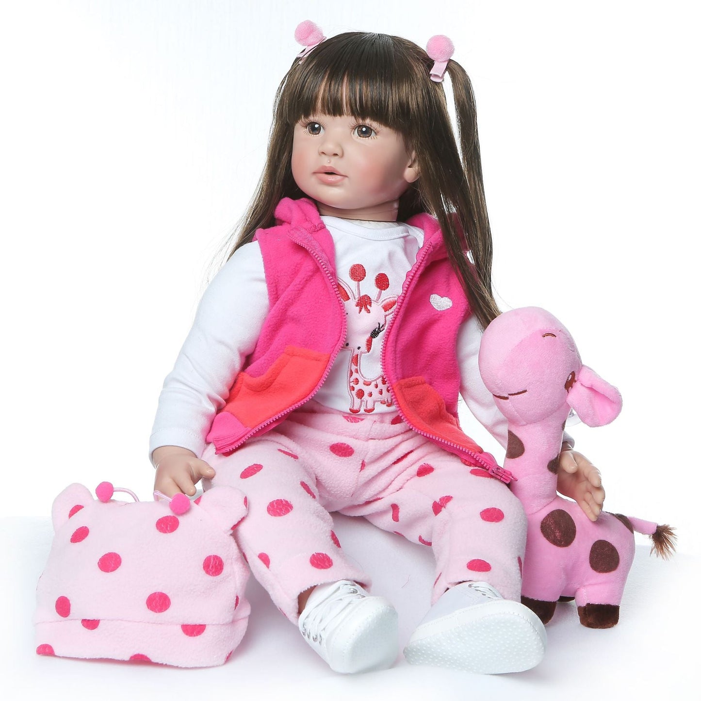 60cm Simulated Princess Long Hair Rebirth Doll