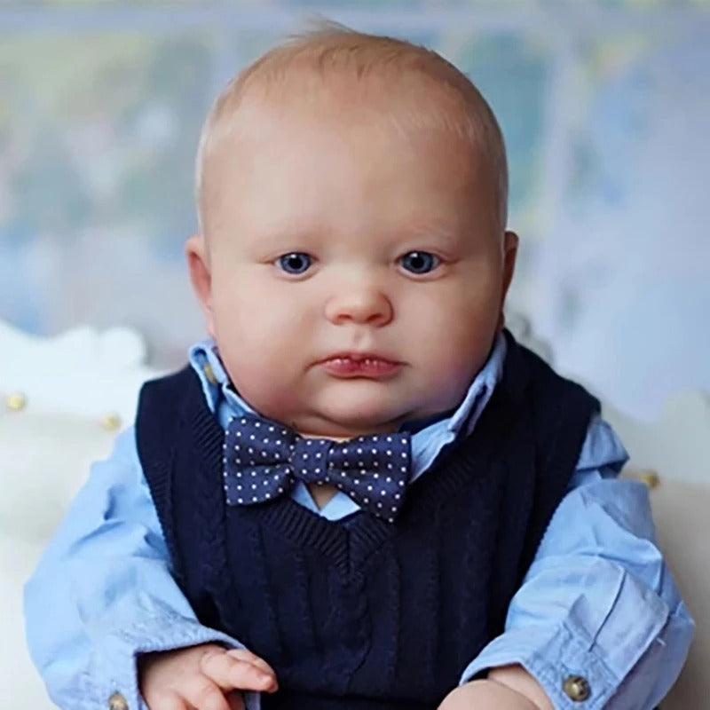 23 inch Unpainted Joseph Cute Reborn Doll Kit