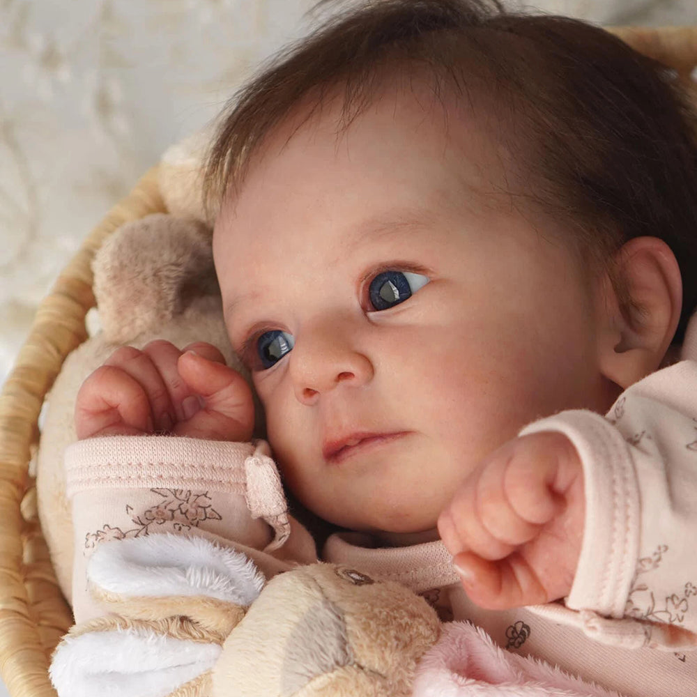 19 inch Open Eyes Ophelia Reborn Doll Girl-Felicia