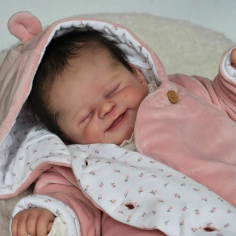 Alisha Smiley Face 21 inch Reborn Doll Kit