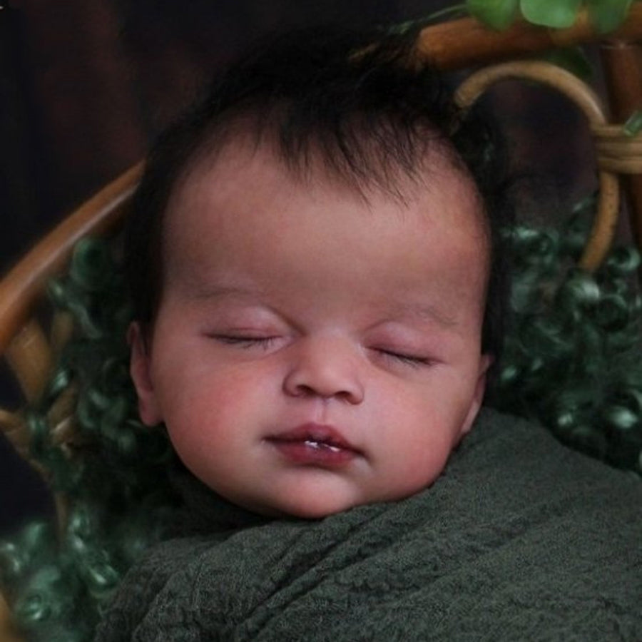 Unpainted 20 Inch Closed Eyes Reborn-Coco Doll Kit