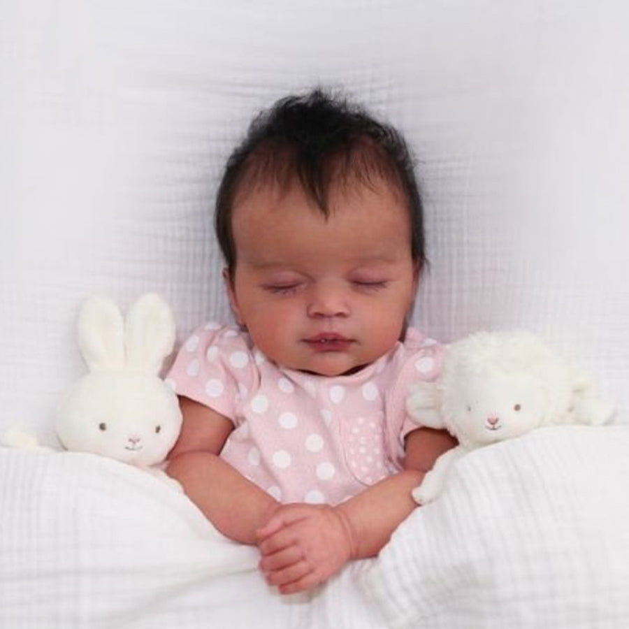 Unpainted 20 Inch Closed Eyes Reborn-Coco Doll Kit