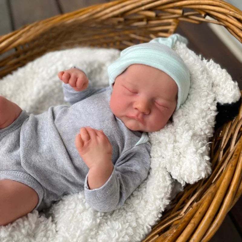 18 Inch Realistic Sleeping Reborn Doll-levi: - Main Image