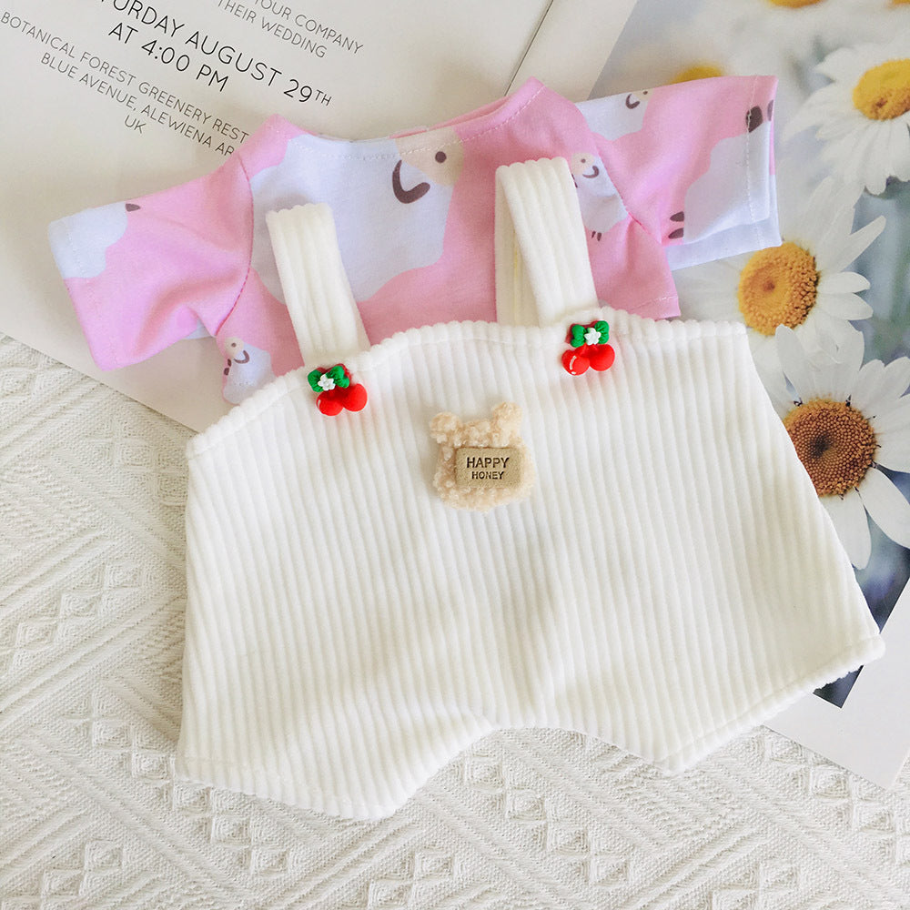 Cartoon 3-Piece Clothes for 30cm Reborn Dolls