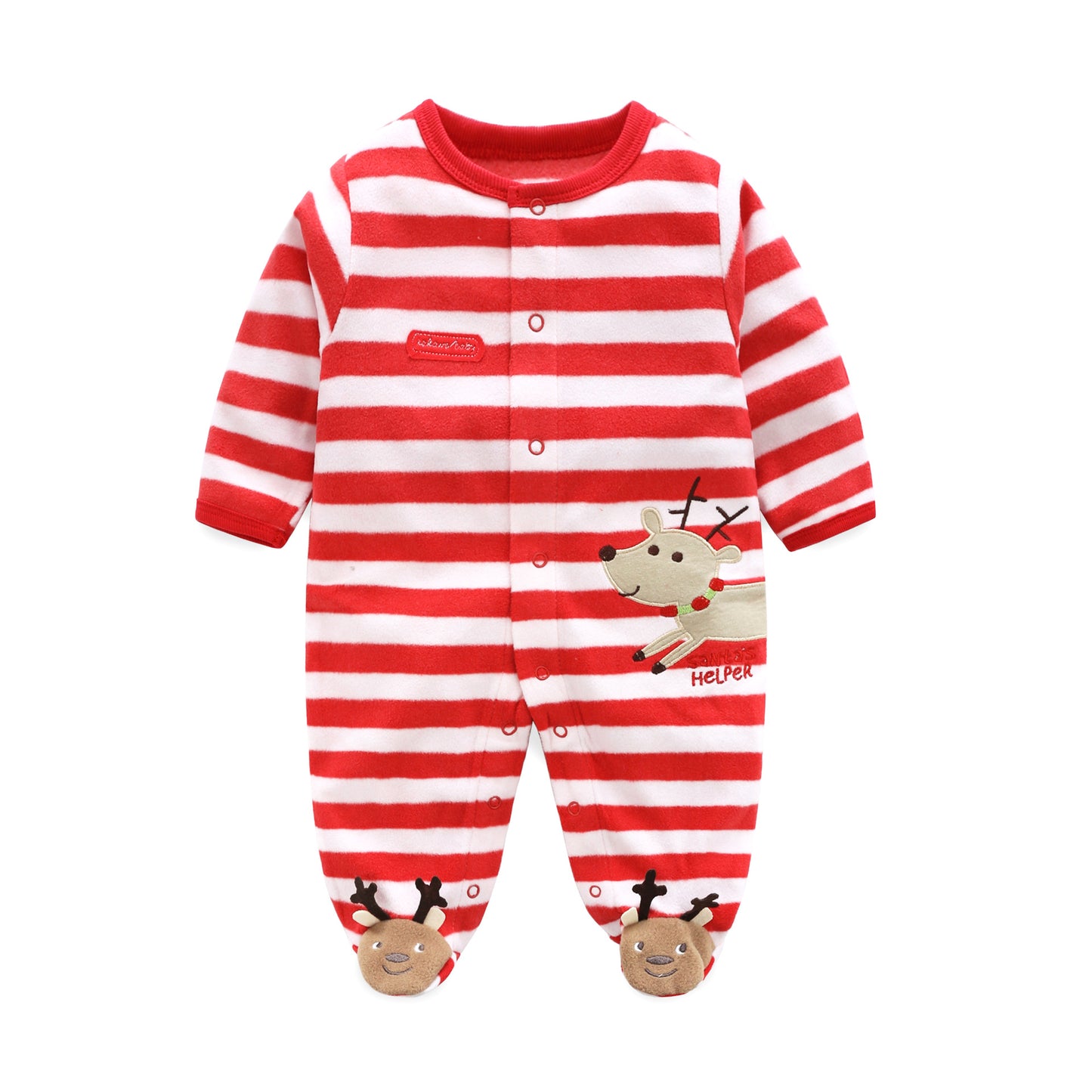 Christmas Long Sleeve Striped Doll Clothes for 20-24 Inches Dolls