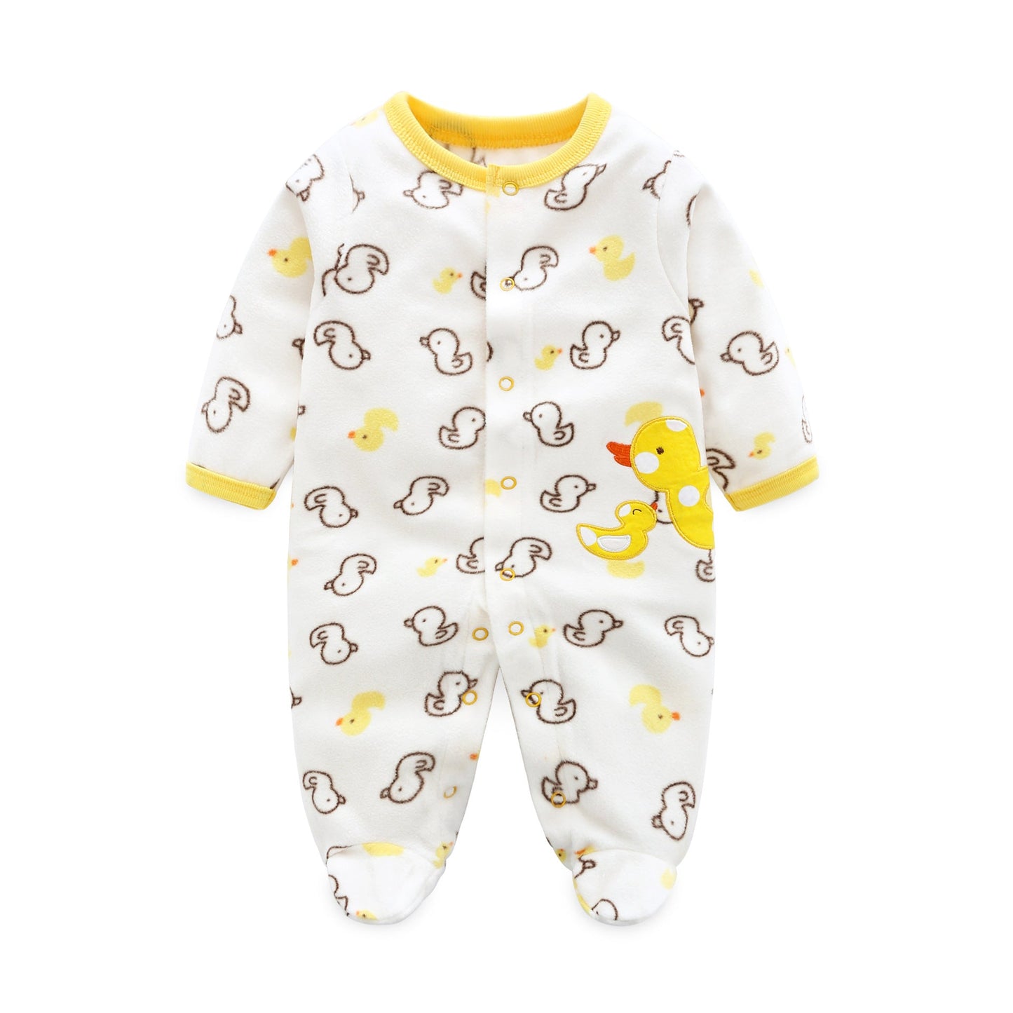 Long Sleeves Polar Fleece Romper for 21-24 Inches Reborn Dolls