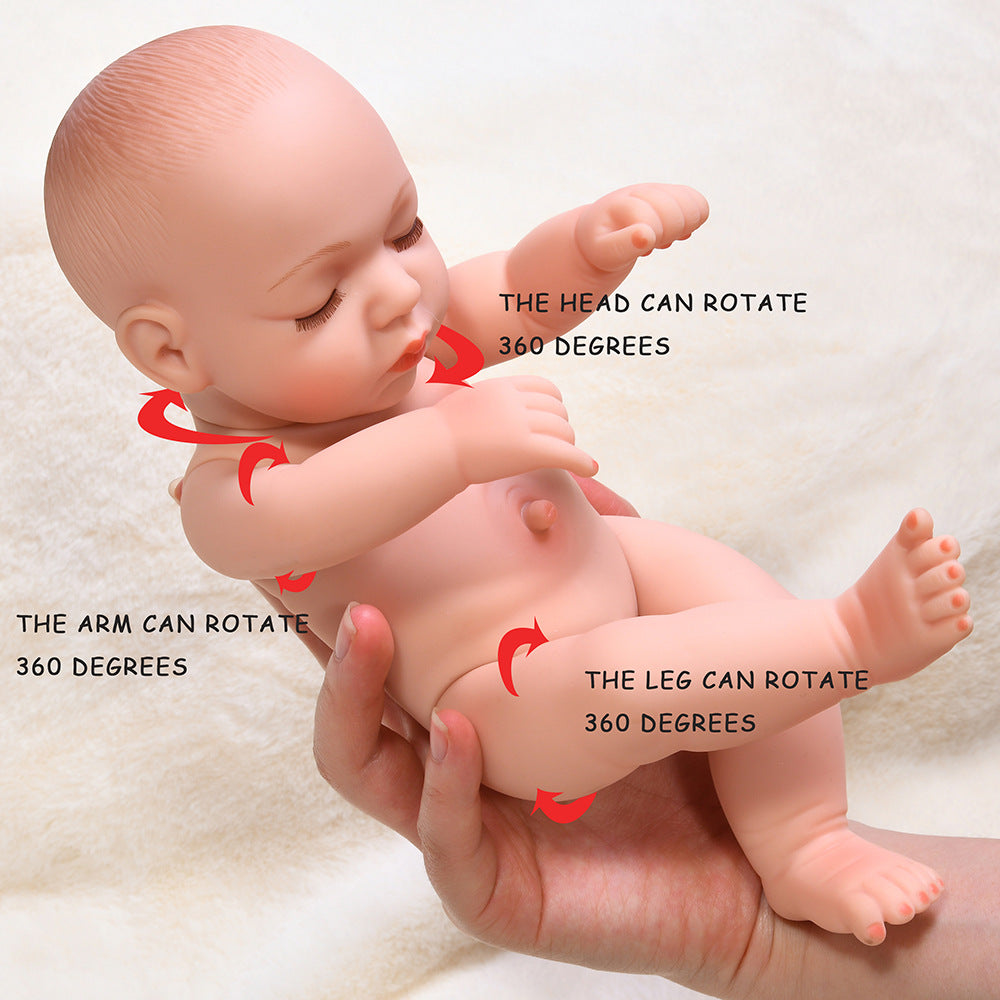 Mini 12 Inch 30cm Reborn Doll Boys With Red Cloth