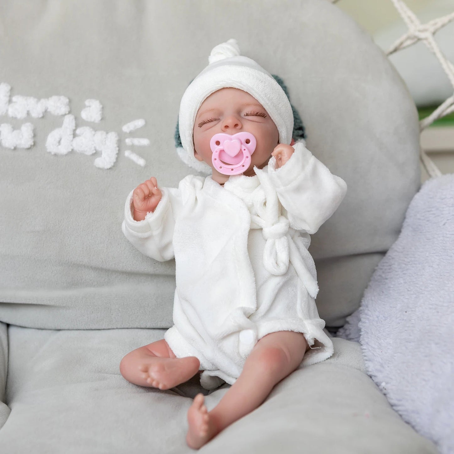 12 inch lifelike mini reborn doll -Salia