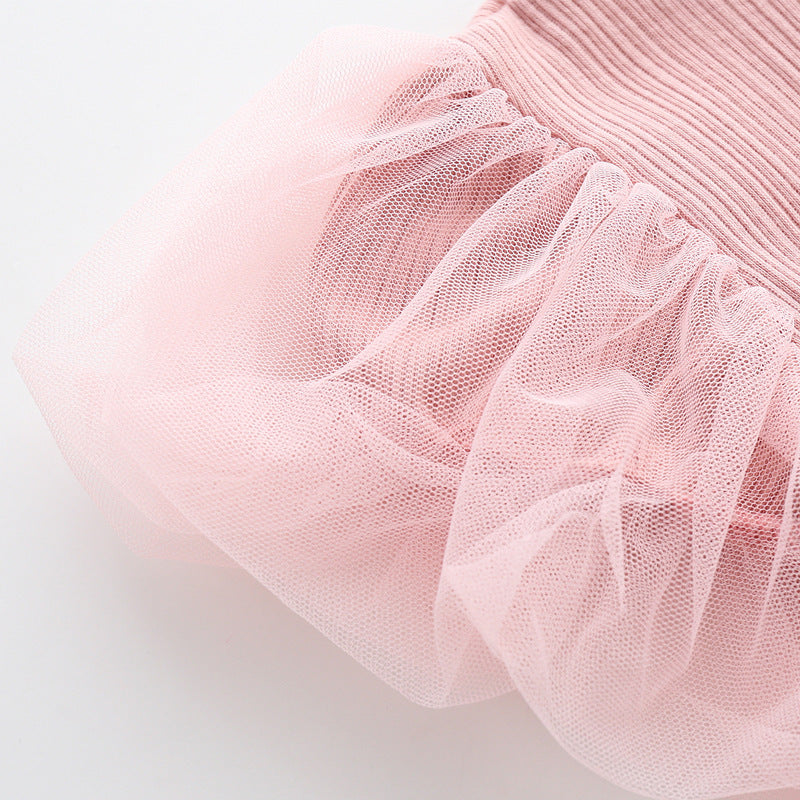 suspender short sleeve Dress and Headband 2 Piece Set for 22 Inches Dolls