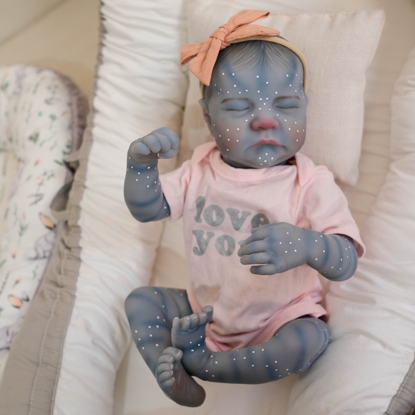 19 pollici occhi chiusi Reborn Avatar Baby Ragazza-Levi