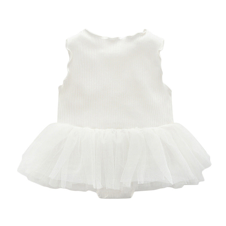 Cute Jumpsuit Dress and Headband 2pcs Set for 22-24 inch Dolls