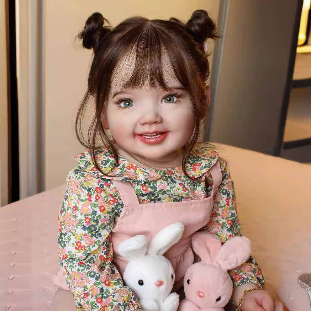27 inch 70cm Realistic Smile Reborn Doll - Cammi: Rosydolls.com