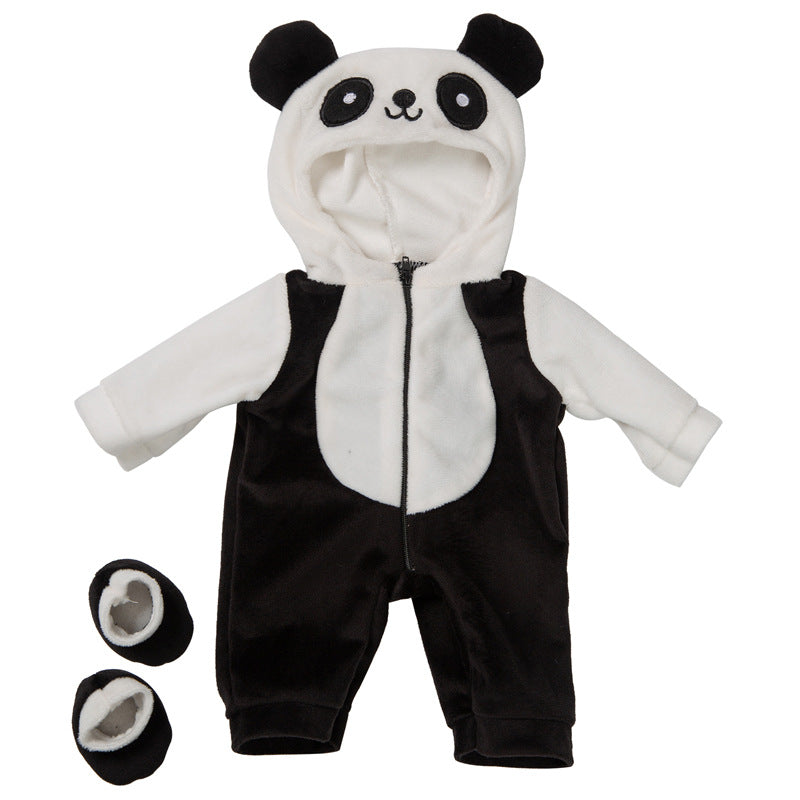 17 inch Reborn Baby Doll Clothes with Cartoon Animals