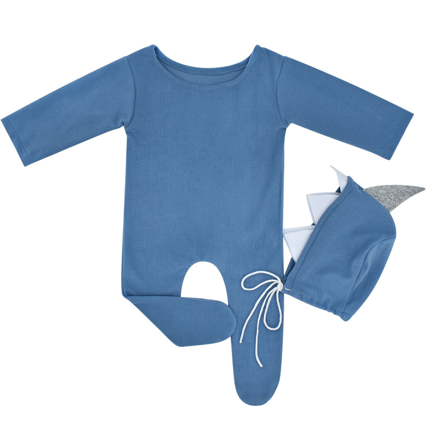 Set pigiama e cappello Baby Shark 2 pezzi per bambole da 18-20 pollici
