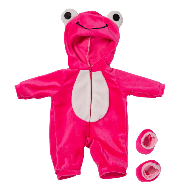 17 inch Reborn Baby Doll Clothes with Cartoon Animals