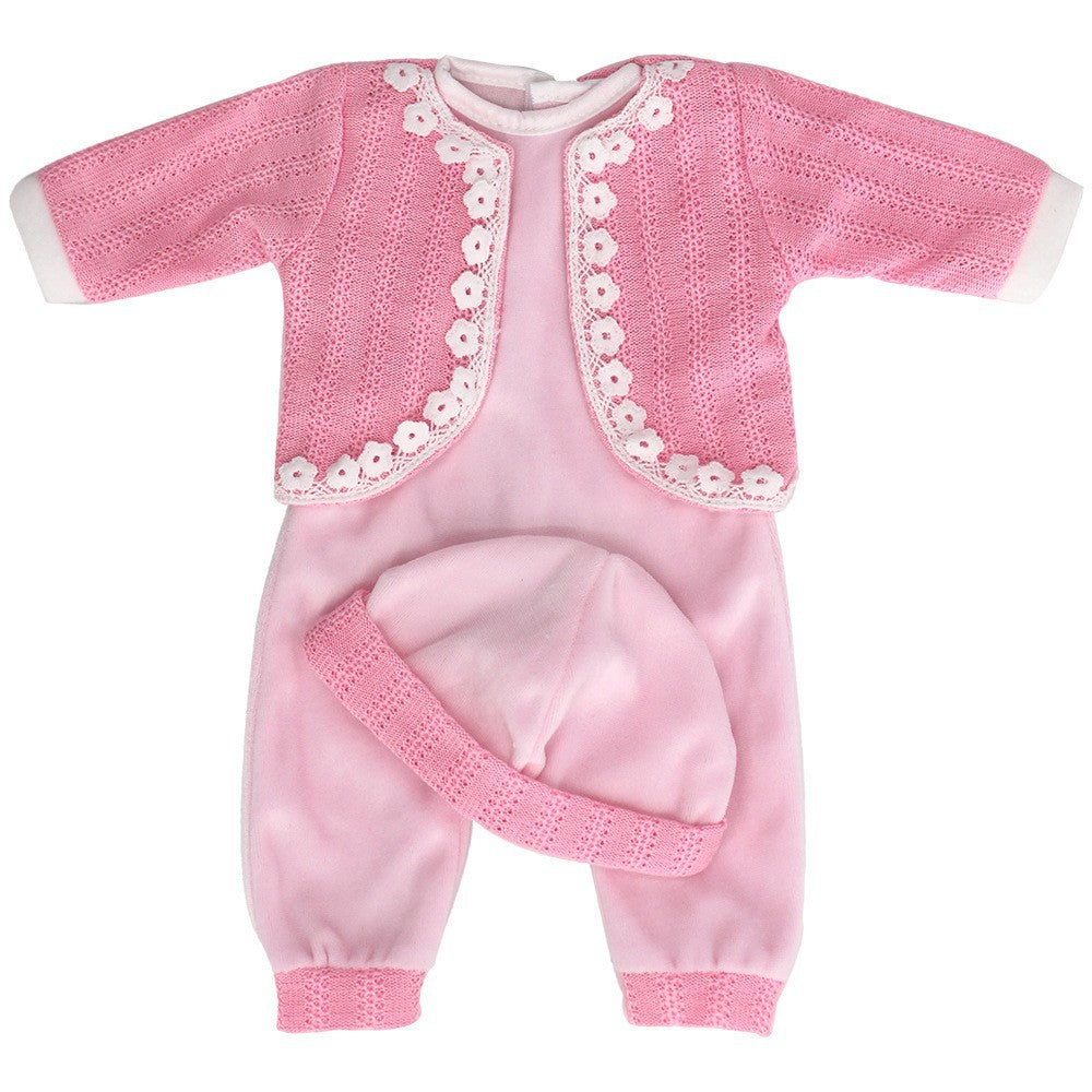 Cute Clothes with Hat for 16-18 inch Reborn Doll