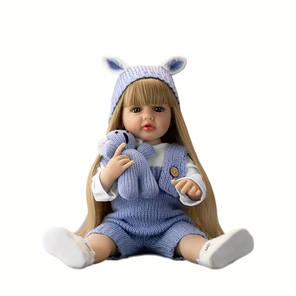 22 inch Reborn Doll Girls Cheryl with long blonde hair