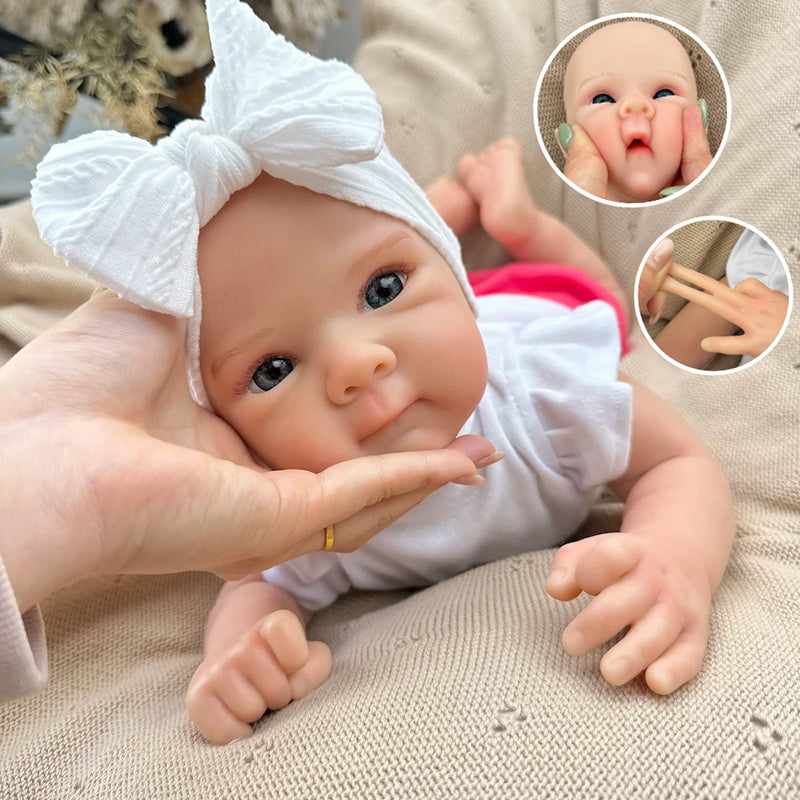 Bambola reborn Bettie in silicone realistica da 18 pollici (45 cm)