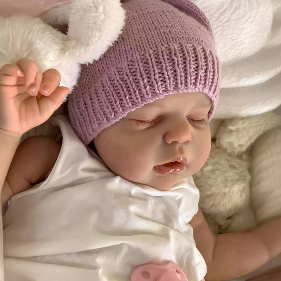 22 inch/55 cm Susanna Closed Eyes Reborn Doll Alexis