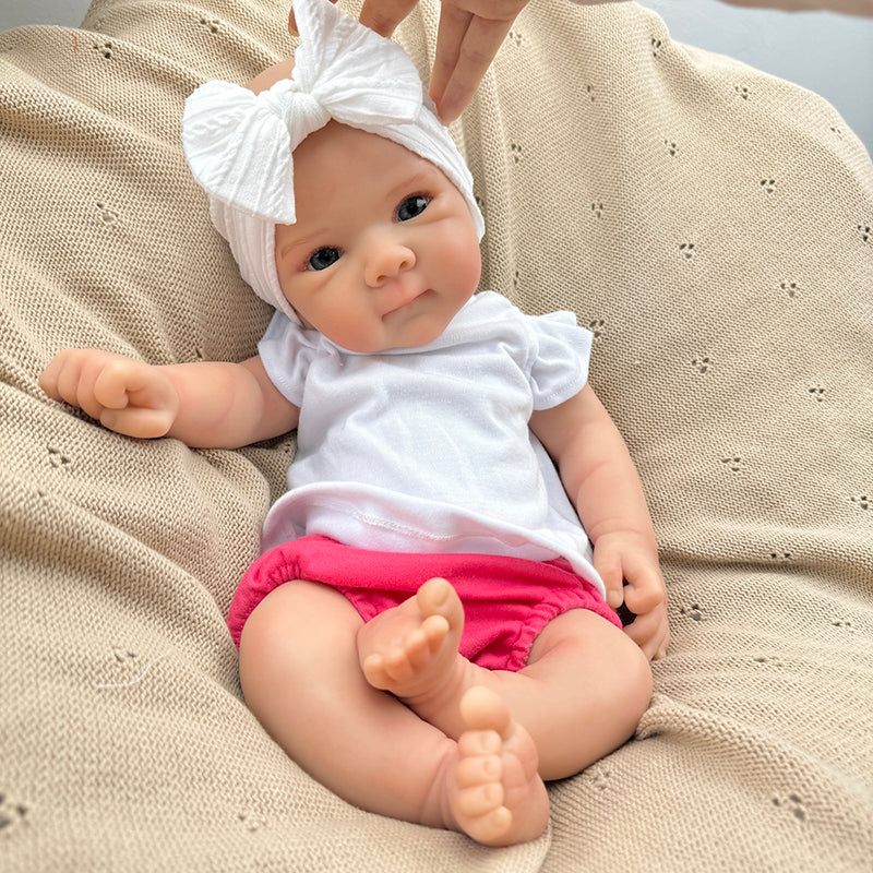 Bambola reborn Bettie in silicone realistica da 18 pollici (45 cm)