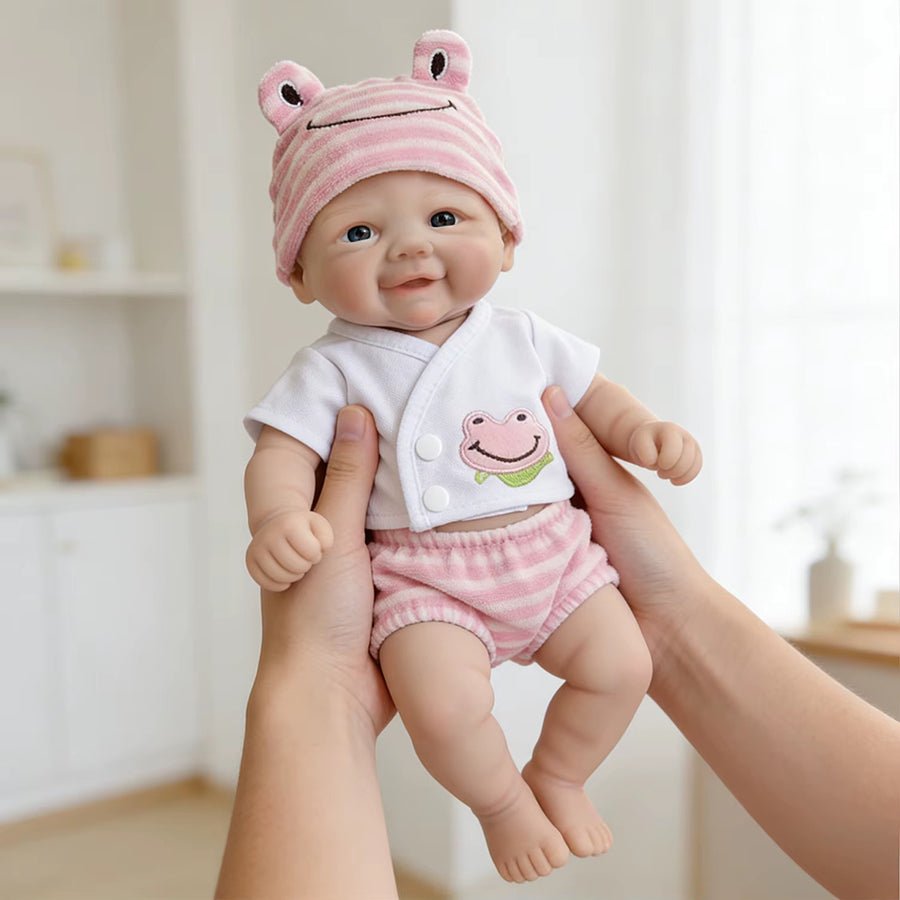 30cm Full Silicone Soft Reborn Doll Girl Vivienne