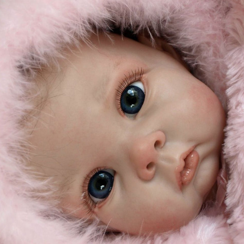 22 inch Chrissy DIY Blank Reborn Doll Kit Eyes Open