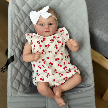 Cherry Open Eyes 19 Inches Reborn Baby Girl-Elijah