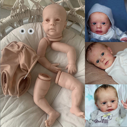 19 inch DIY Mika Blank Reborn Doll Kit