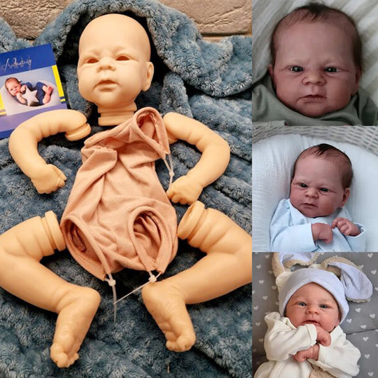 19 inch DIY Elijah Blank Reborn Doll Kit
