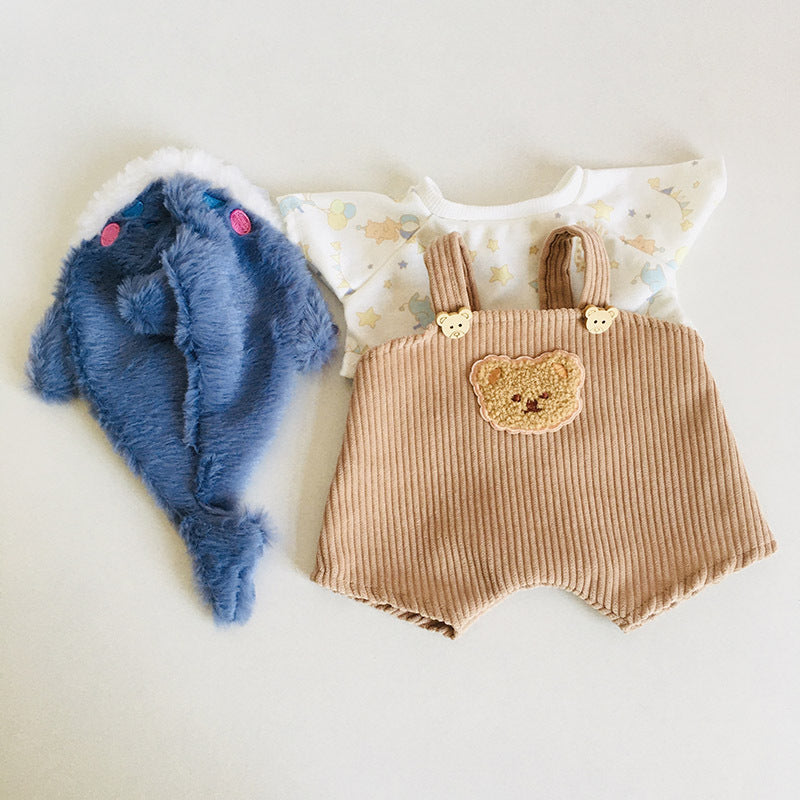 Vestiti da cartone animato in 3 pezzi per bambole reborn da 30 cm