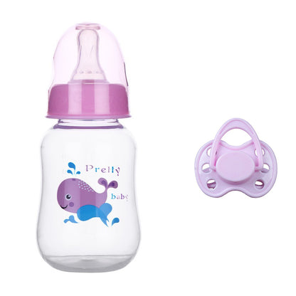 Reborn Doll Baby Bottle Magnetic Pacifier Two-Piece Set