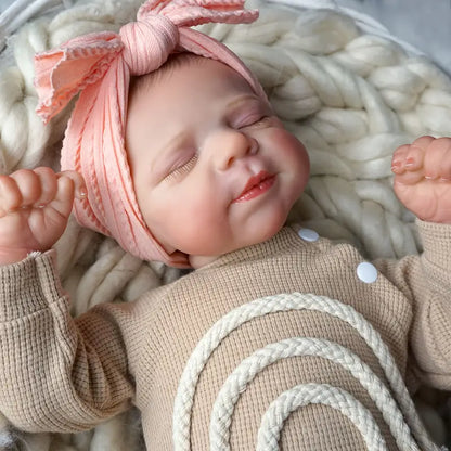 19 inch Sheila Realistic Sleeping Reborn Doll-Pascale