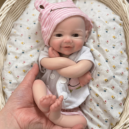 Bambole reborn in silicone integrale da 30 cm sorelle gemelle - Loulou e Vivienne