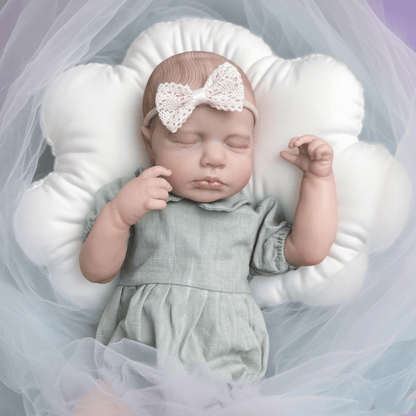 20 Inches Asleep LouLou Reborn Doll Girl in blue Clothes