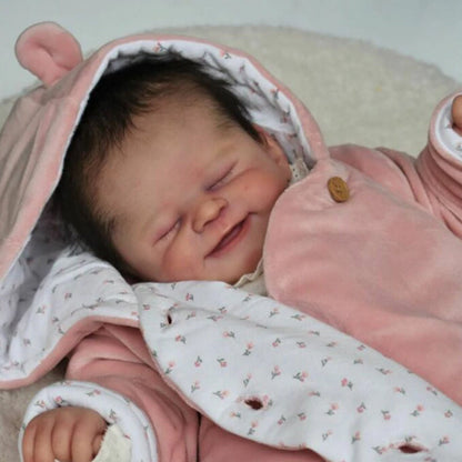 Alisha Smiley Face 21 inch Reborn Doll Kit