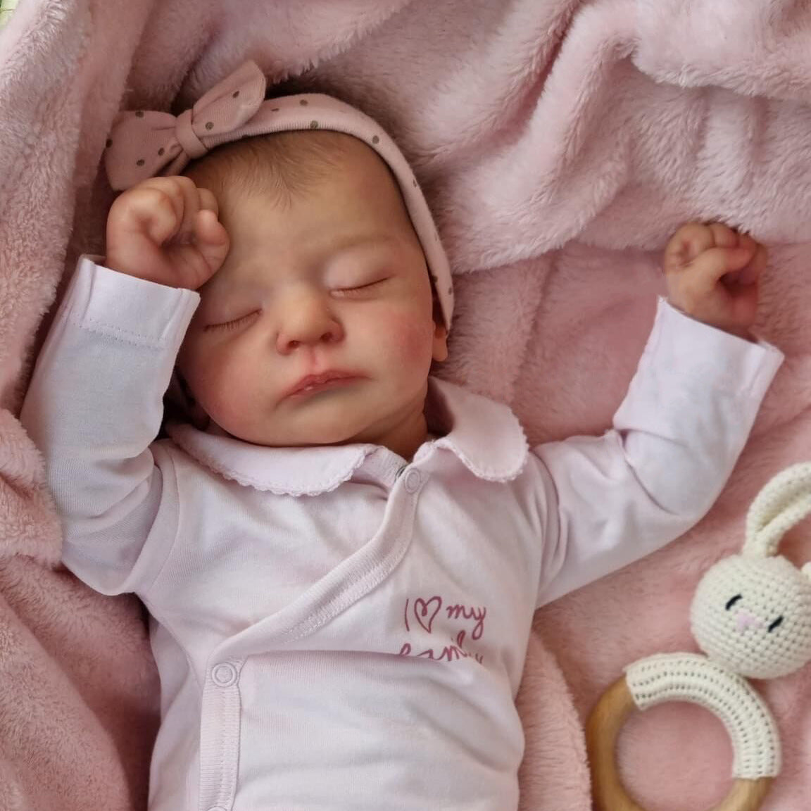 19 Pollici Carina Chiudi Gli Occhi Bambole Reborn-Kai