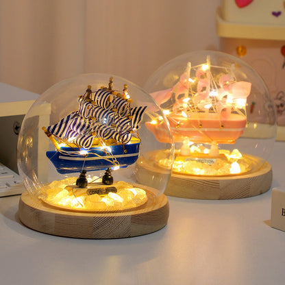 Luce notturna 3D per vela creativa