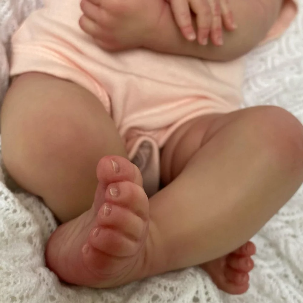 19 Pollici Apri gli occhi Mona Bambole Reborn Ragazza-Meadow