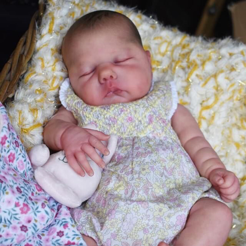 19 Pollici Realistico Chiudi gli Occhi Novia Bambole Reborn