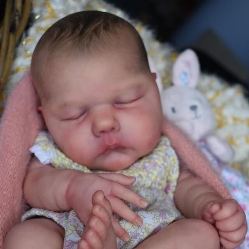 19 Pollici Realistico Chiudi gli Occhi Novia Bambole Reborn