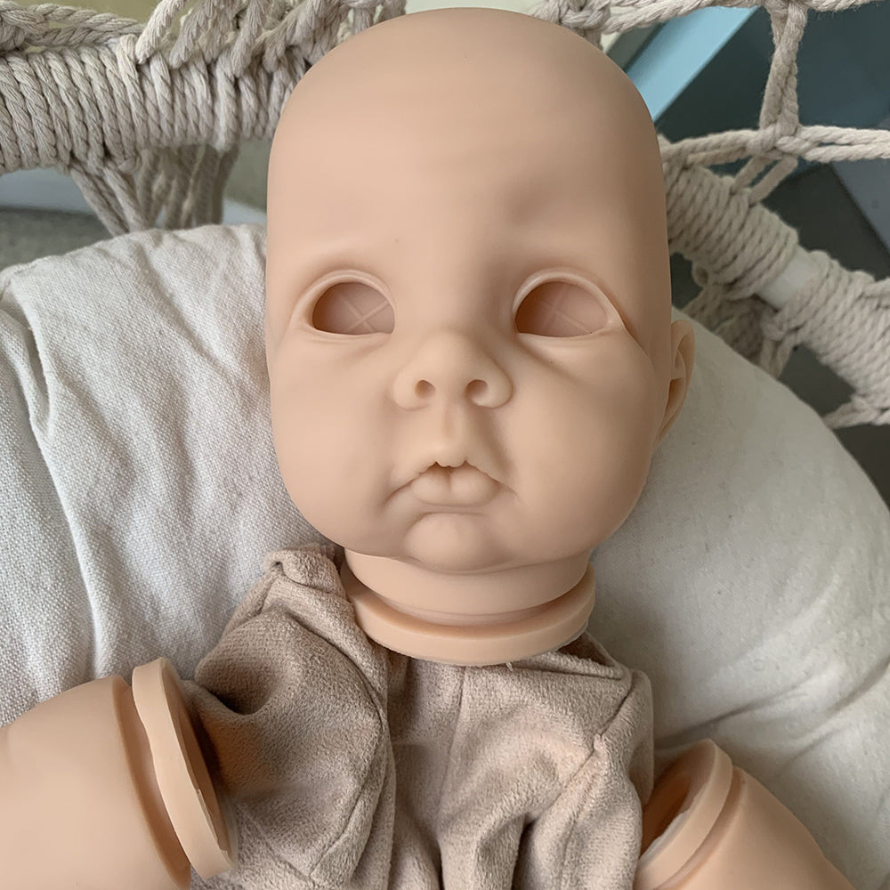 22 inch Chrissy DIY Blank Reborn Doll Kit Eyes Open