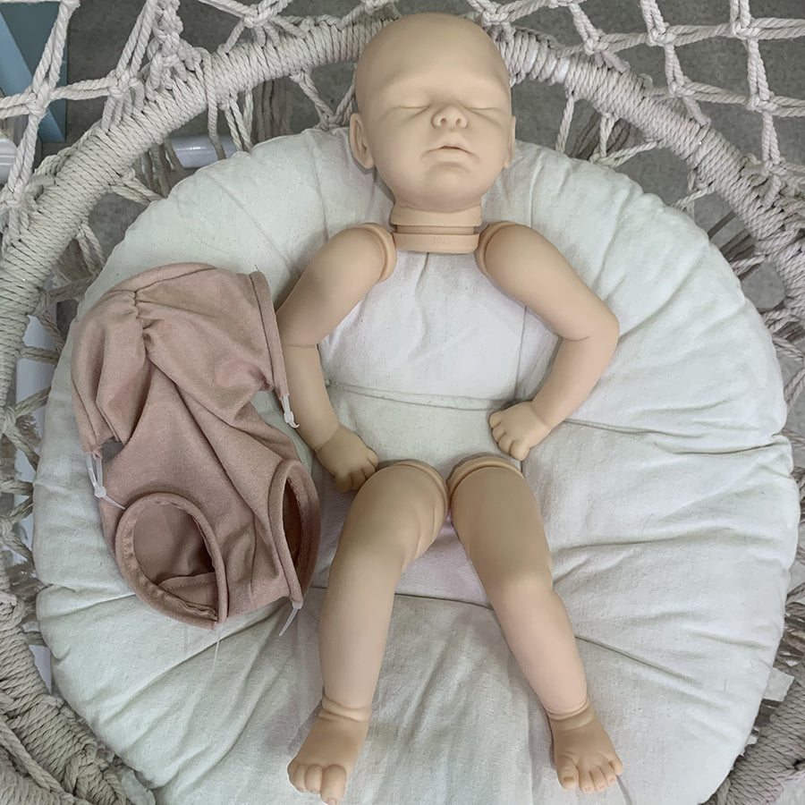 Avelee Occhi chiusi Kit bambola rinata da 20 pollici