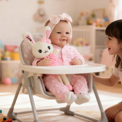 Bambole Reborn da 19 pollici con occhi aperti e corpo morbido-Vivienne