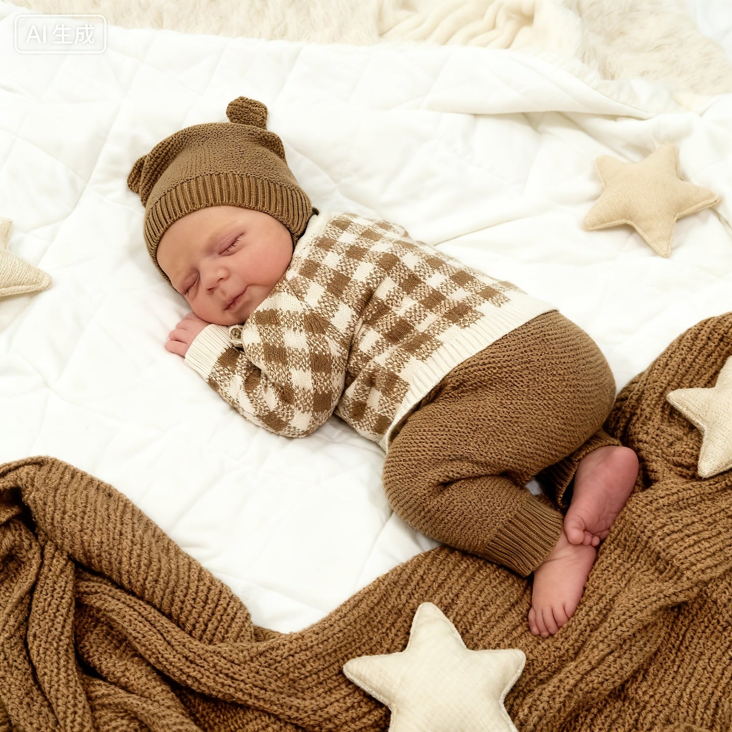 48cm Soft Body Sleeping Reborn Doll Pascale